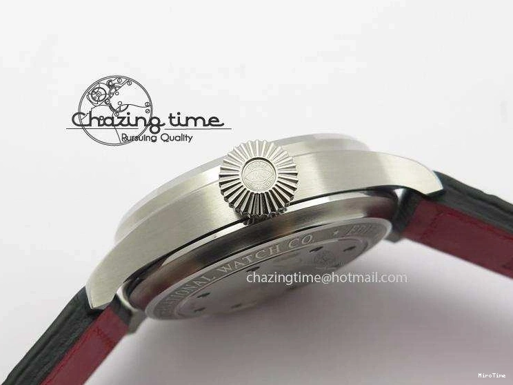 MIROTIME 0101 RelaxedFit Big Pilot Real PR IW500435 “Muhammad Ali” ZF Best Edition On Black Leather Strap A 7295